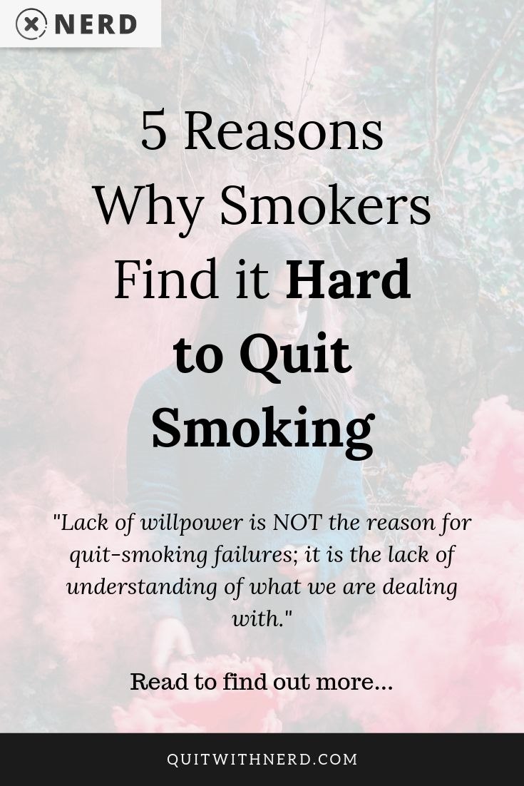 what is hard to quit smoking